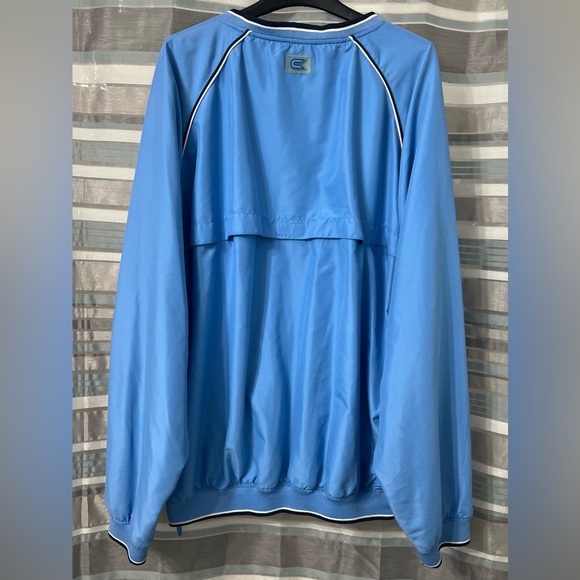 Colosseum Men's North Carolina Tar Heels Pullover Windbreaker - Picture 2 of 12